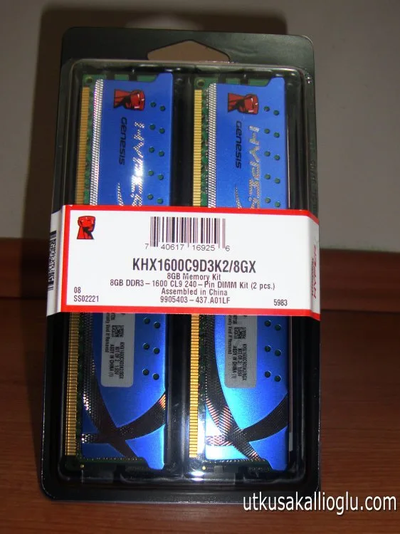 Kingston HyperX 8GB DDR3 1600MHz